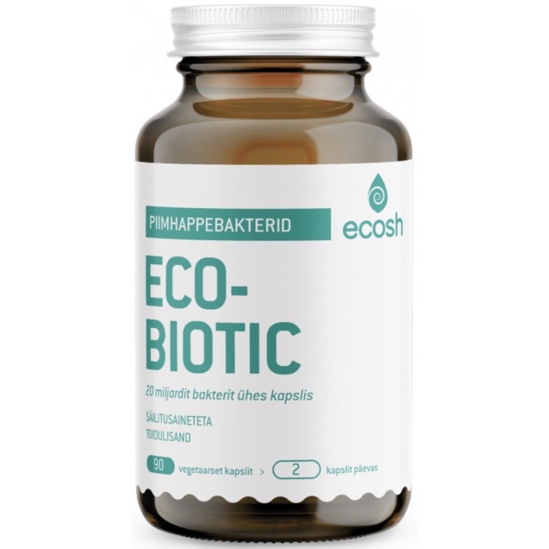 Ecosh Ecobiotic probiootikumid 90 vege kapslit